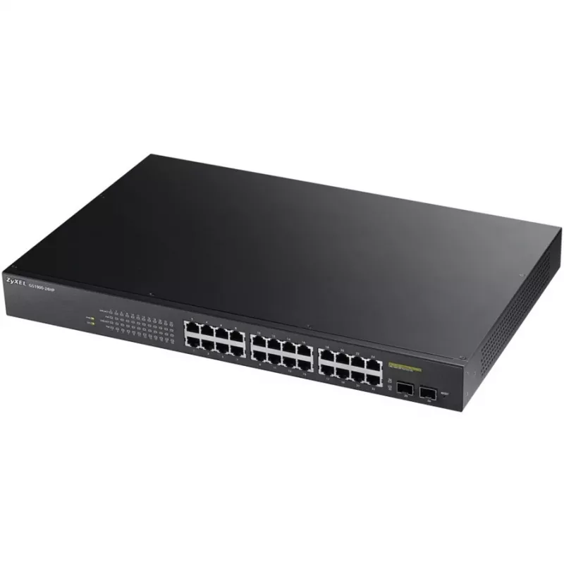 Zyxel GS1900-24HP hallatav Gigabit Ethernet (10/100/1000) 1U must