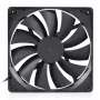 Ventilaator Alphacool 24853 14 cm must 2000 RPM hüdrauliline