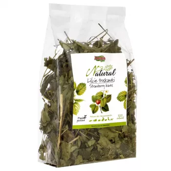 Heinasööt Alegia maasikalehed närilistele ja küülikutele, 90 g pakend, gluteenivaba tahke kott