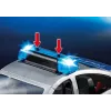Playmobil politseiauto sireeni ja vilkuva tulega, mitmevärviline, plast, 3+
