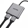 UNITEK ADAPTER USB-C, 2x HDMI, 4K@60HZ, MST, V1404B (V1404B)