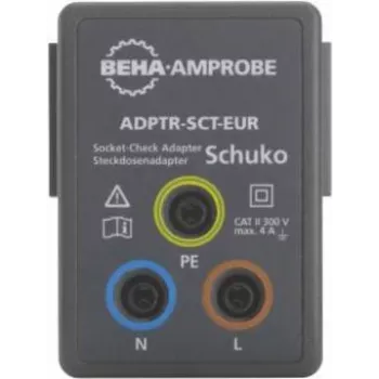 Beha Amprobe Adapter ADPTR-SCT-EUR Pistikupesa testadapter ADPTR-SCT-EUR, 4854899 (4854899)