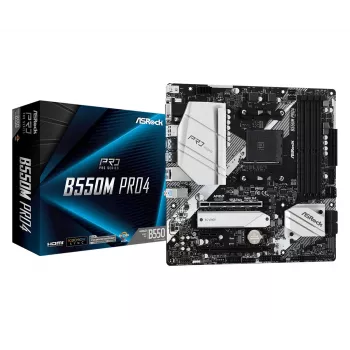 ASRock B550M Pro4 AM4 Micro-ATX emaplaat