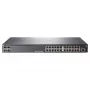 HPE - Aruba Series - Switch - 2540 24G PoE+ 4SFP+ - Hallatav - 24 x 10/100/1000 (PoE+) + 4 x 10 Gigabit Ethernet / 1 Gigabit Ethernet SFP+ - Lauaarvutile, raami paigaldatav, seinale kinnitatav