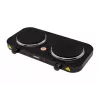 Mesko Home MS 6509 pliit Must Lauapealne Suletud plaat 2 tsooni
