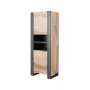 WOOD Raamaturiiul 65x40x170,5 wotani tamm + antratsiit