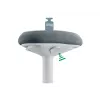 Kontoritool Leitz 65440085 Polsterdatud iste Hall Plastikraam
