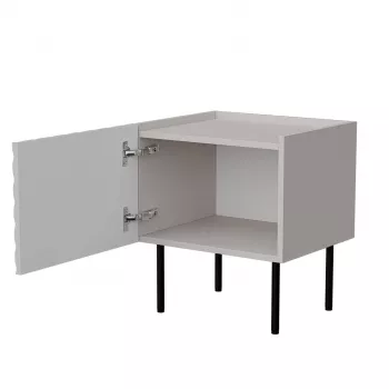 Öökapikomplekt Cama LUCCA, cama meble, 47x40x52 cm, cashmere, MDF/puitlaastplaat, 2 tk