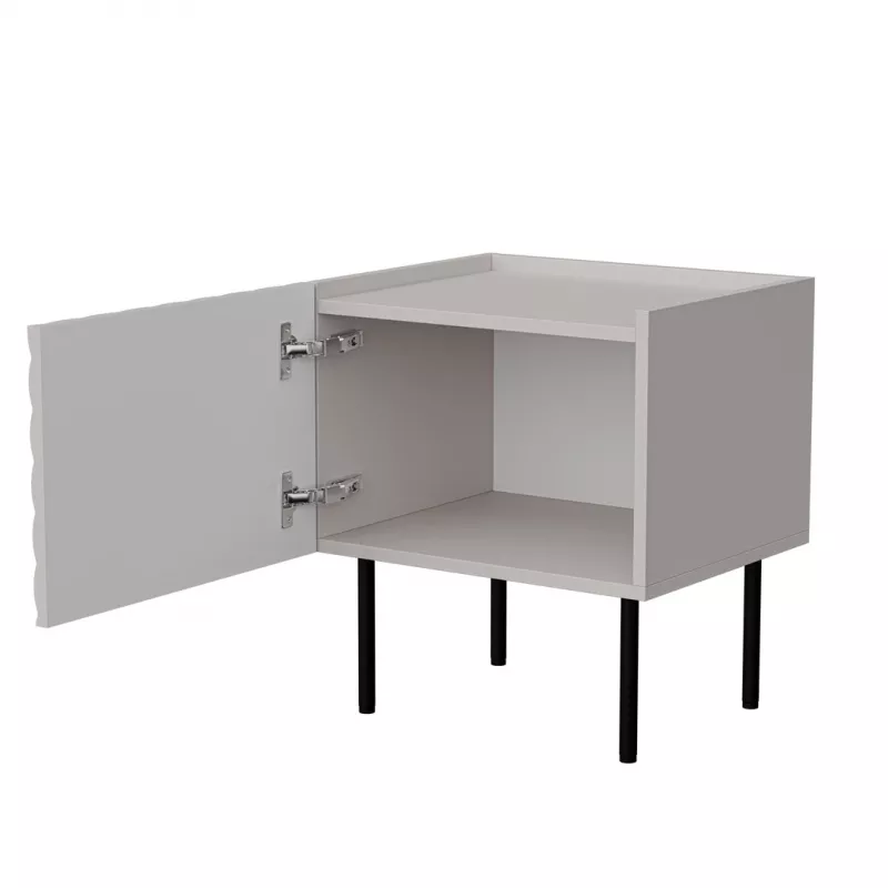 Öökapikomplekt Cama LUCCA, cama meble, 47x40x52 cm, cashmere, MDF/puitlaastplaat, 2 tk
