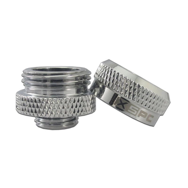 XSPC Connector G1/4 kuni 14mm Hardtube, kroom - 8 tk