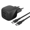 USB-C laadija Belkin BOOSTCHARGE 45W PD PPS – kompaktne 45W USB-C PD PPS toiteadapter