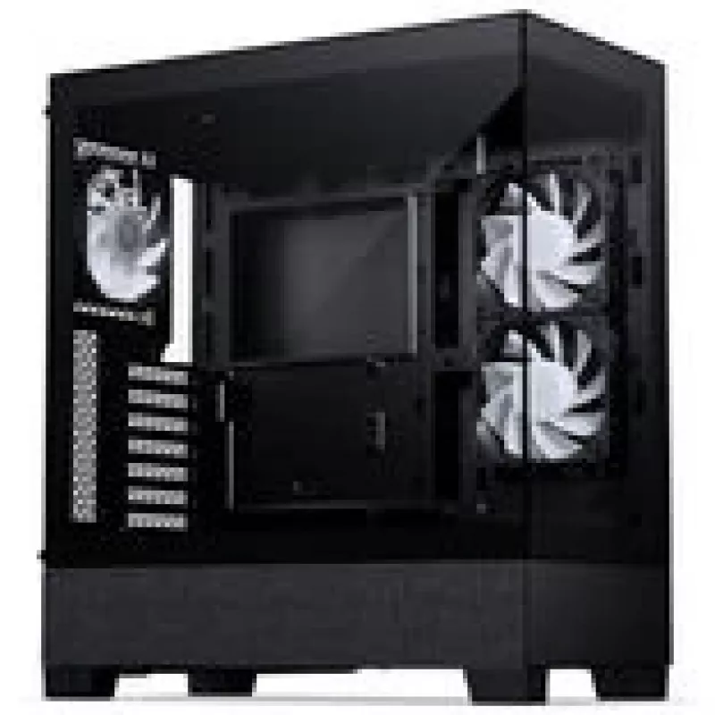 PHANTEKS XT View Matrix PC-korpus, Midi-Tower, E-ATX, karastatud klaas, Matrix LED - must (PH-XT523VM1_DBK01)