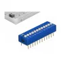 DIP-lüliti PCB-le DELOCK 66388, sinine plastik, 10 tk, 31,9×9,9×5,5 mm