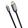 USB-C–HDMI-kaabel TRUST CALYX 25630, 4K (3840×2160), 2 m, must, isane–isane