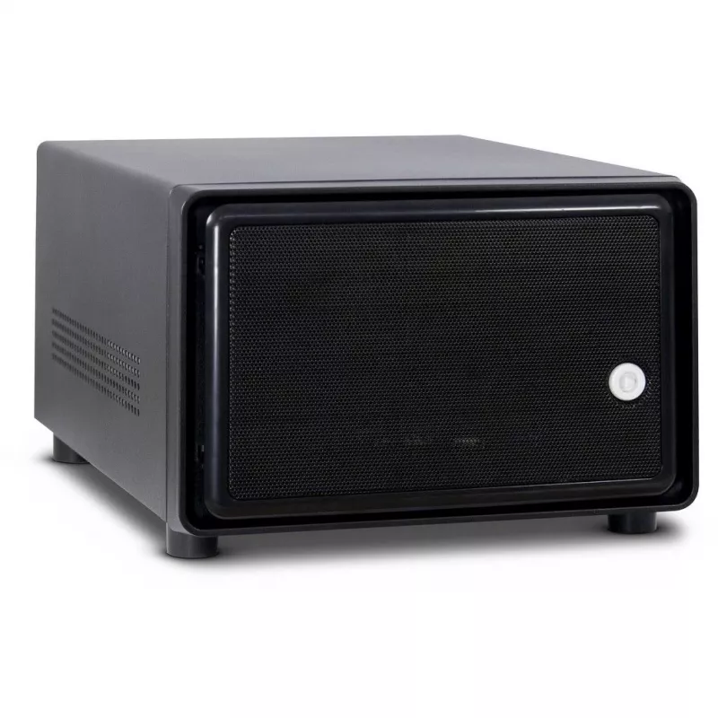Inter-Tech SC-2100 - Small Form Factor (SFF) - PC - must - Mini-ITX - teras - tegevus - häire - HDD - võrk - toide (88887285)