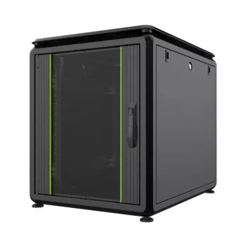 Racki kapp Lanview RDL12U61BL 12U must 600 kg IP20