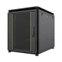 Racki kapp Lanview RDL12U61BL 12U must 600 kg IP20