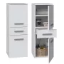 Top E Shop NEL V DDS BIEL vannitoa kapp, valge