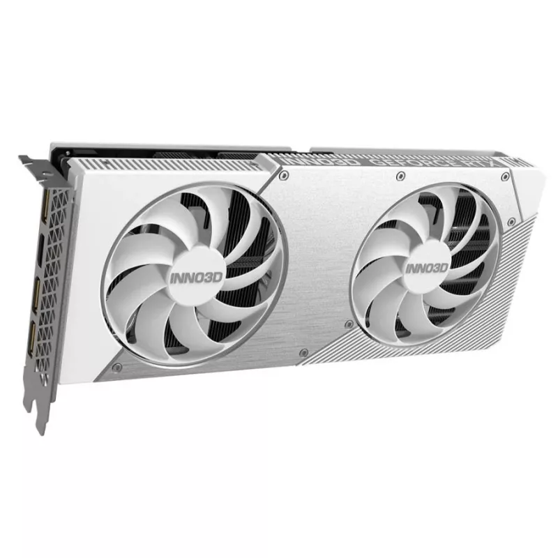 Videokaart Inno3D GeForce RTX 5060 Ti — 16 GB GDDR7, PCIe 5.0, 448 GB/s, 250 mm, 2 pesa, valge