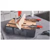 Lülitusklamber BESSEY STC-S-MFT must punane hõbedane puit 14 tk