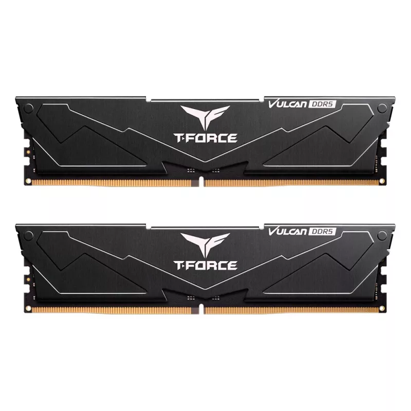 T-FORCE Vulcan - DDR5 - Kit - 32 GB: 2 x 16 GB - DIMM 288-PIN - 3000 MHz / PC5-48000 - CL30 - 1.35 V - unbuffered - on-die ECC - Must (FLBD532G6000HC30DC01)