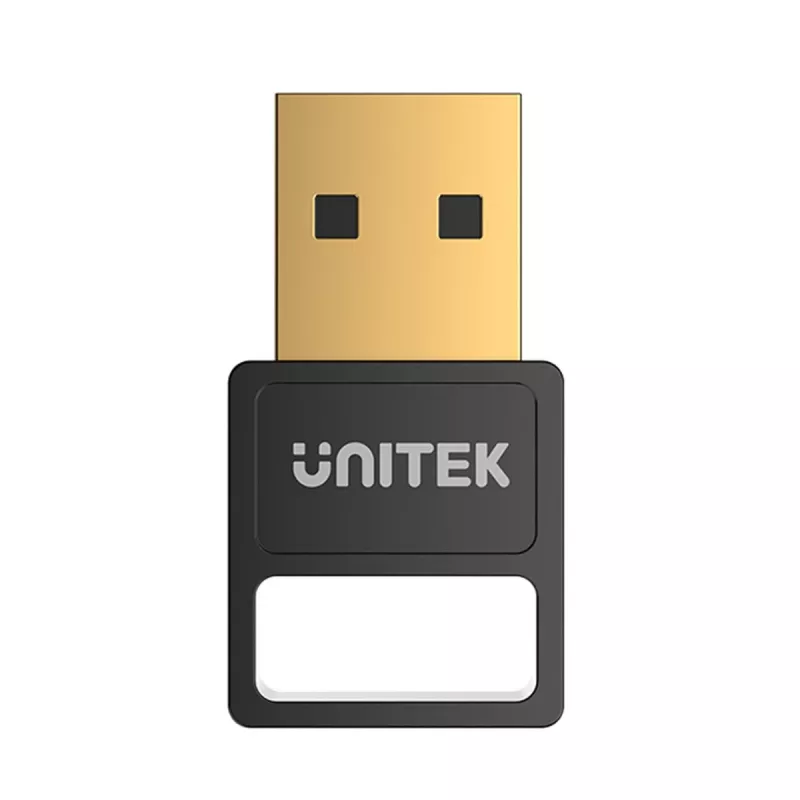 USB Bluetooth-adapter Unitek B105B — USB 2.0 Type-A, BLE v5.3, 3 Mbit/s, must, Plug-and-Play