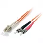 Equip LC/ST fiiberoptiline ühenduskaabel, OS2, 5.0m, 5 m, OS2, LC, ST