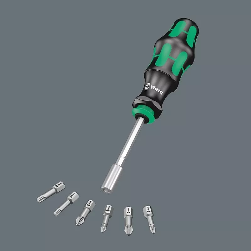 Wera 6-osaline KK28 Kraftform kompaktne bithoidikuga kruvikeerajakomplekt