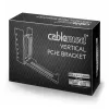 CableMod vertikaalne PCI-e kronstein, PCI-e 4.0 väljaanne, HDMI + DisplayPort, must