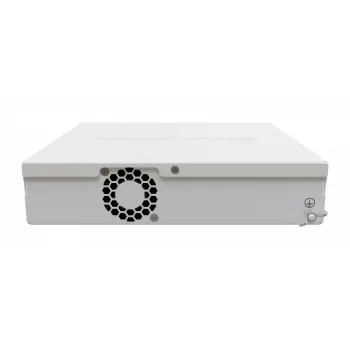 Hallatav L3 lüliti MikroTik CRS310-8G+2S+IN — 8× 2.5G RJ-45, 2× SFP+, PoE, 1U rack-paigaldus, Valge