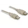 USB 2.0 pikenduskaabel DeLOCK 82240 3m Hall