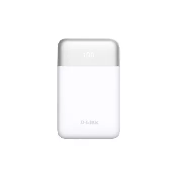 D-Link 10000mAh akupank, 10000 mAh, valge