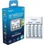 PANASONIC PÕHILAADER USB + 4x AA ENELOOP 2000 mAh