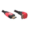 HDMI-kaabel DeLOCK 3m HDMI Type A Standard must punane