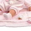 Nukk Llorens Nuttev Nukk 38938 Roosidest Valmistatud, 38 cm elutruu beebinukk