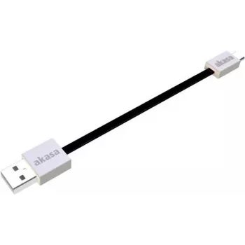USB-kaabel Akasa 0,15 m USB 2.0 A/Micro-B