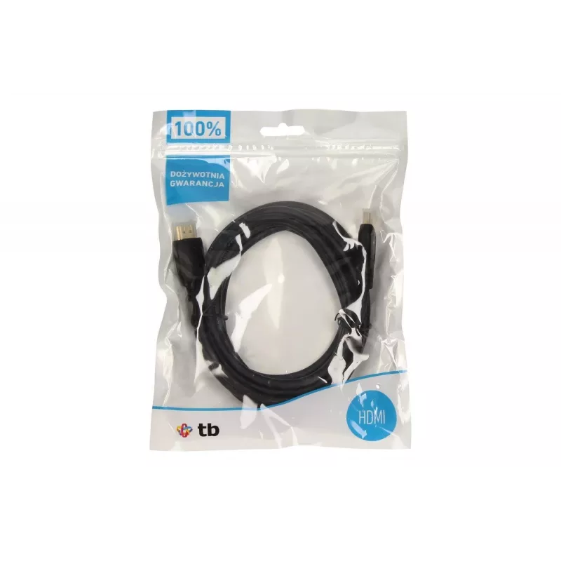 TB V 1.4-HDMI-kaabel kullatud pistikutega 3m.