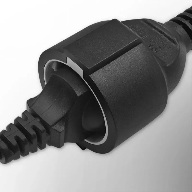Toiteadapter QOLTEC 53906 IEC 320 C14 SCHUKO-le 16A 250V