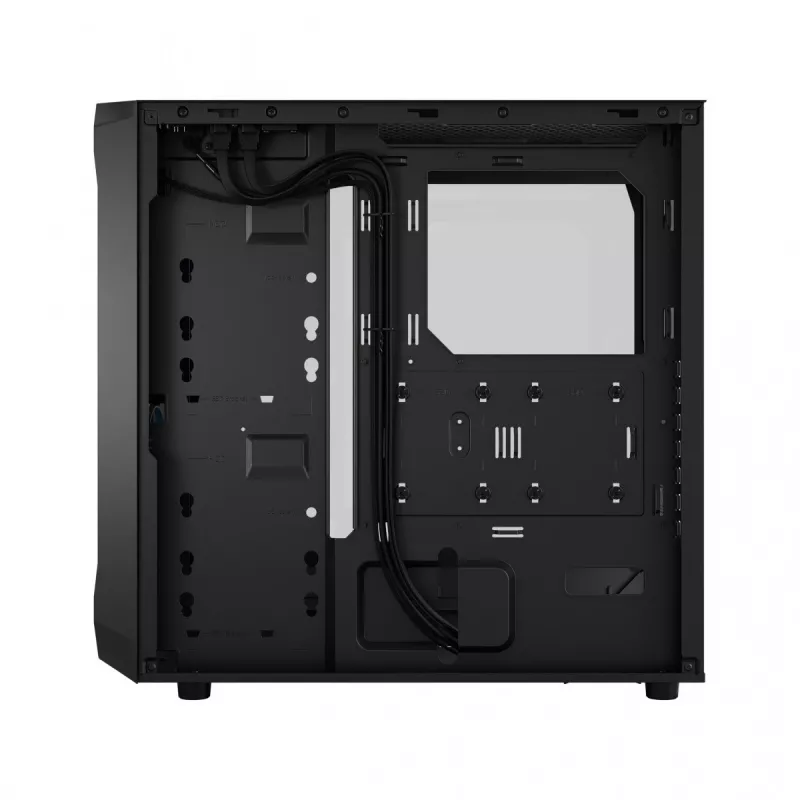 Fractal Design Focus 2 RGB karastatud klaasiga keskmine torn ATX arvutikorpus - must