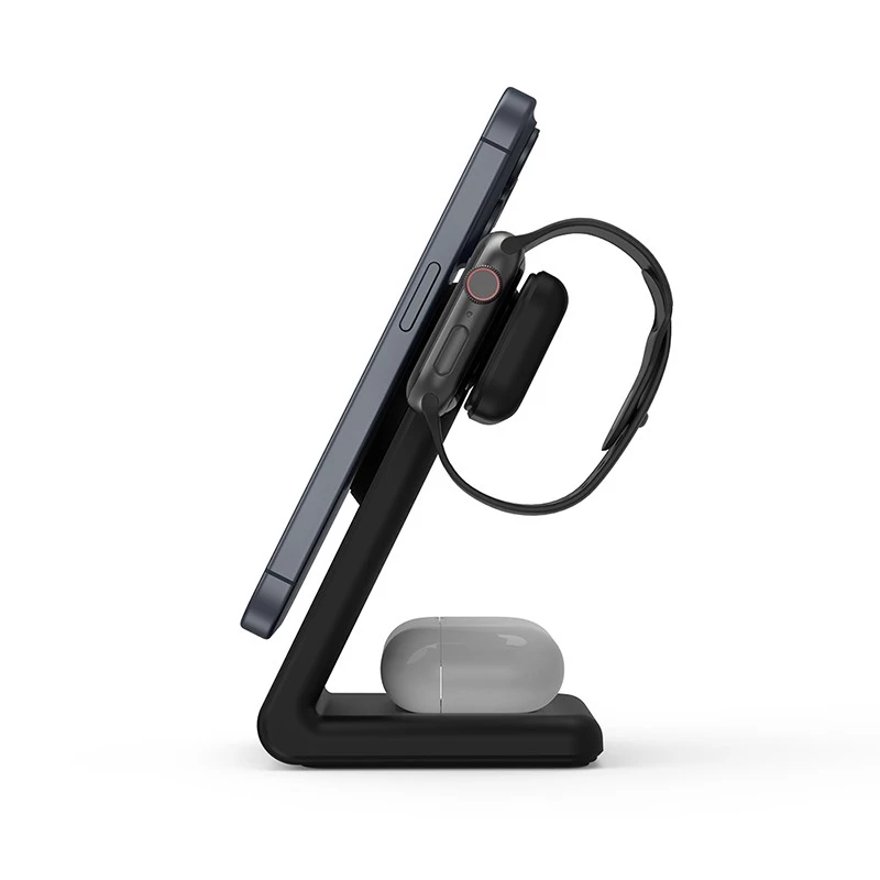 Siselaadija Crong CRG-MSPS-BLK nutikellale must Lightning USB juhtmevaba