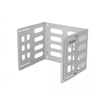 Seinale kinnitatav 19-tolline rack LANBERG 8U, sügavus 497×400/240 mm, hall