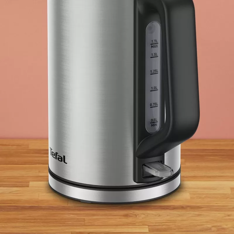 Elektriline veekeedukann Tefal KI513D10 roostevaba teras 1,7 L 2200 W, juhtmevaba, 360° alus