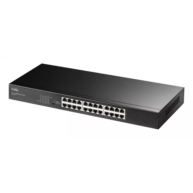 Cudy 24-pordine rack-kinnitatav gigabit-Etherneti kommutaator GS1024L
