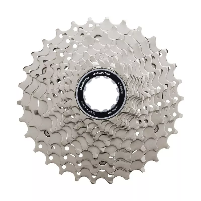 Shimano CS-R7000 terasest jalgrattakassett, 284 g