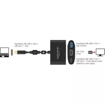 USB-graafikaadapter DeLOCK 62992