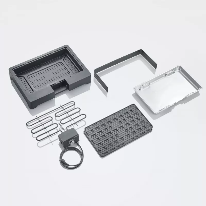 Elektrigrill Severin PG 8568 2200 W must ristkülikukujuline küpsetuspind