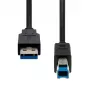 USB 3.2 Gen1 A-B kaabel ProXtend USB3AB-0005, 5 m, USB 3.2 Gen1 (kuni 5 Gbps)