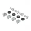 Rack accessory DELOCK 67320 — metal cover strip, Must, 1 pc