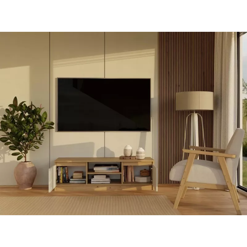 MALWA 120 TV-kapp, artisan tamm/kašmiir