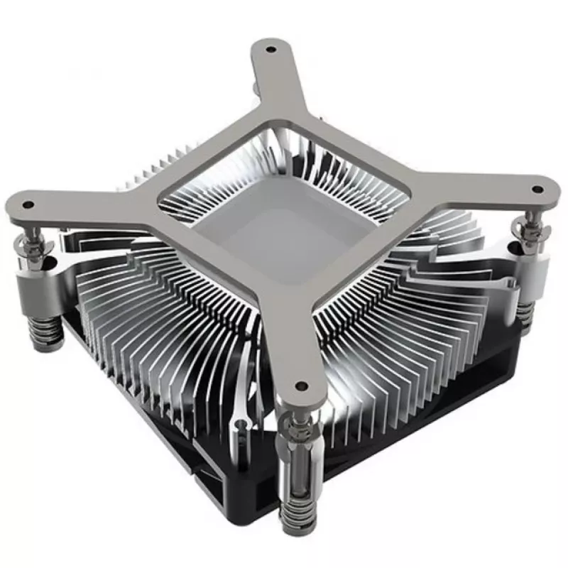 CPU jahuti Dynatron Z60 LGA1851 ja LGA1700 jaoks, alumiiniumkorpus, 80 mm ventilaator